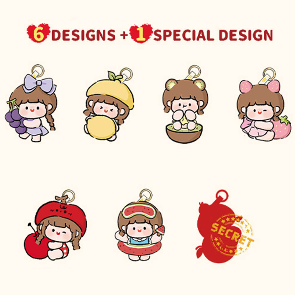 ROROJUMP'S Fruit Party Plush Pendant Mystery Box