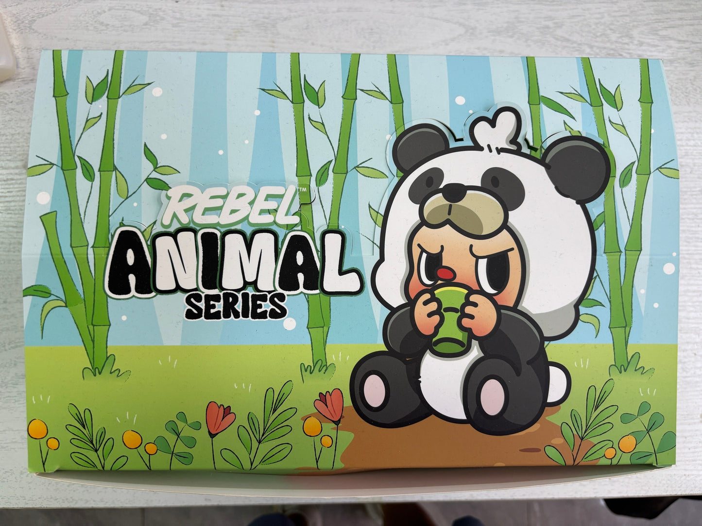 Rebel Bear Animal Series Vinyl Plush Blind Box Figure Sealed Doll HOT