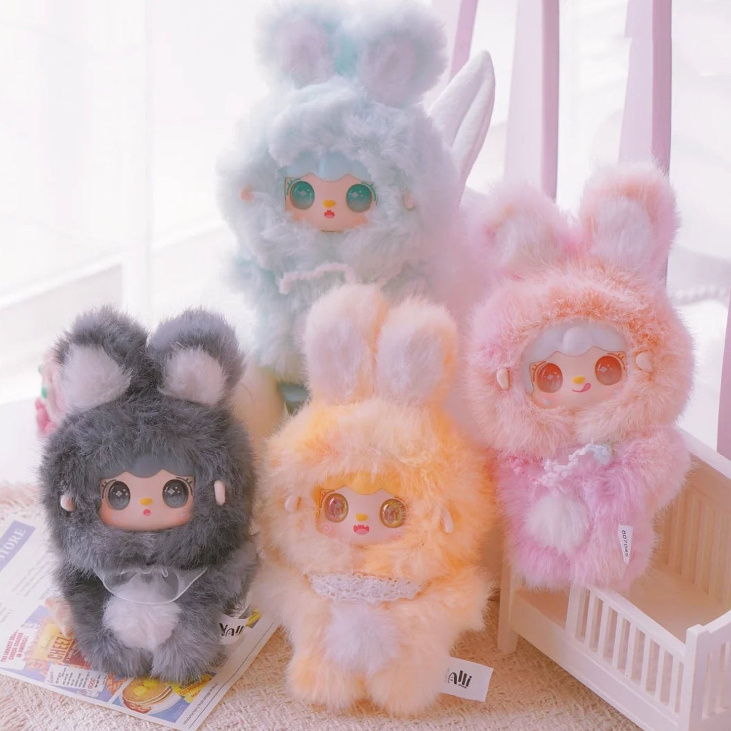 Yooki-Hopping Bunny plush series