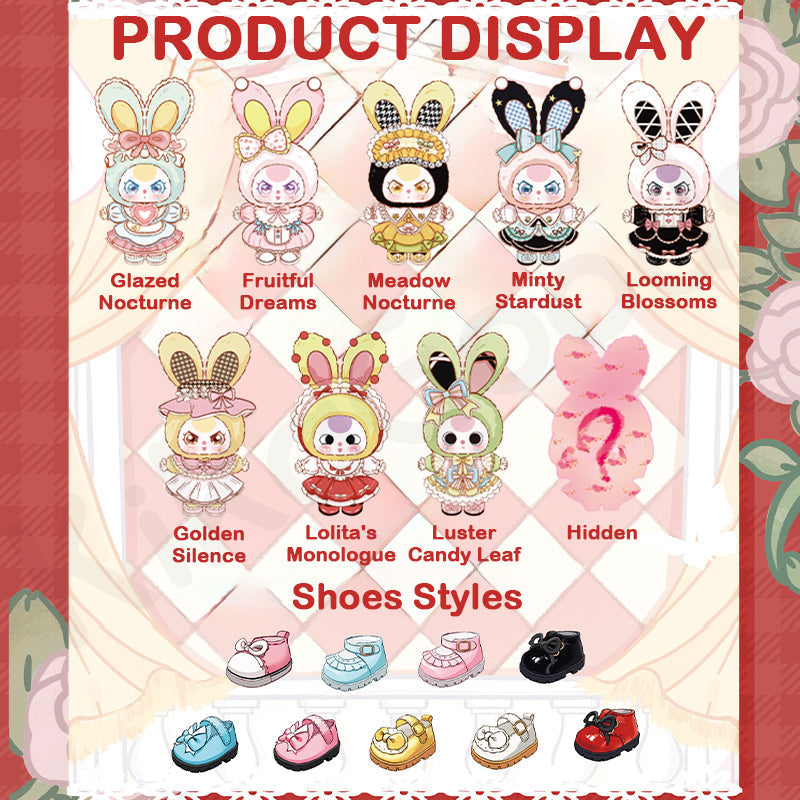 Baby Three Lolita's Dreamland 400% Series Plush Blind Box – KIKAGoods