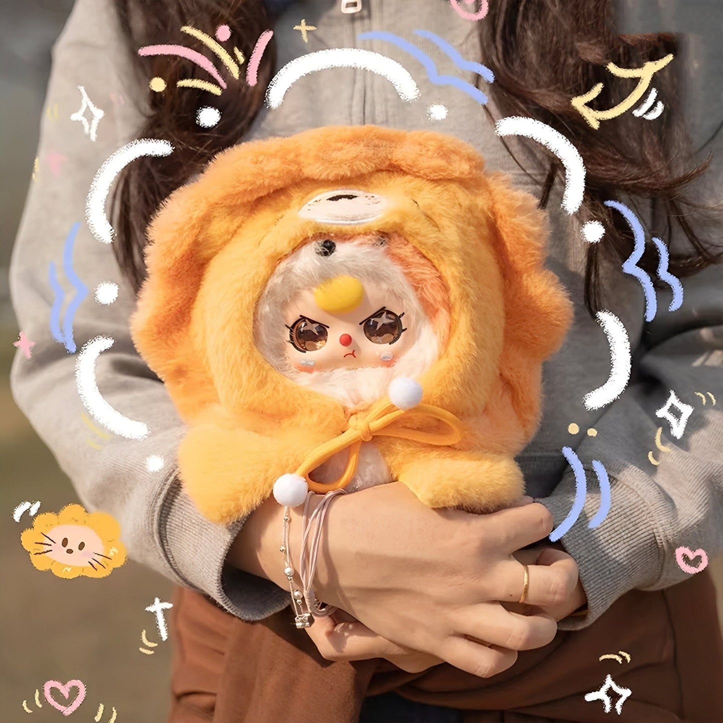 Baby Three Lily Rabbit Town V4 Series Plush Blind Box