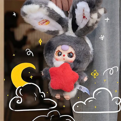 Baby Three Lily Rabbit Town V4 Series Plush Blind Box