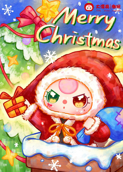 Baby Three Christmas 400% Limited Plush Series Blind Box