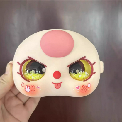 DIY baby three face and eyes 400%