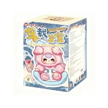 Baby Three Vehicle Mounted Baby Plush Series Blind Box