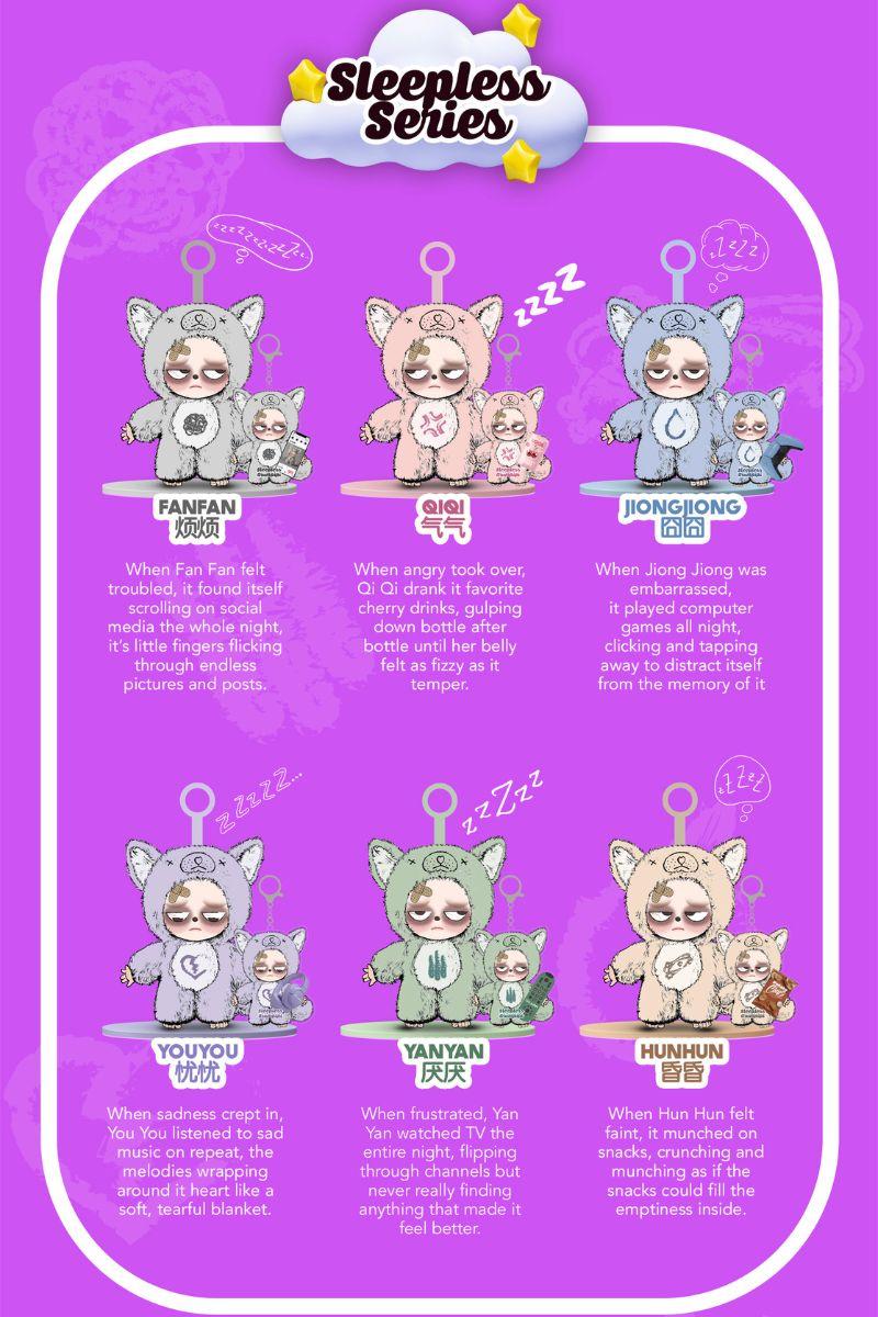 Sleepless Grumpipi Plush Mystery Box