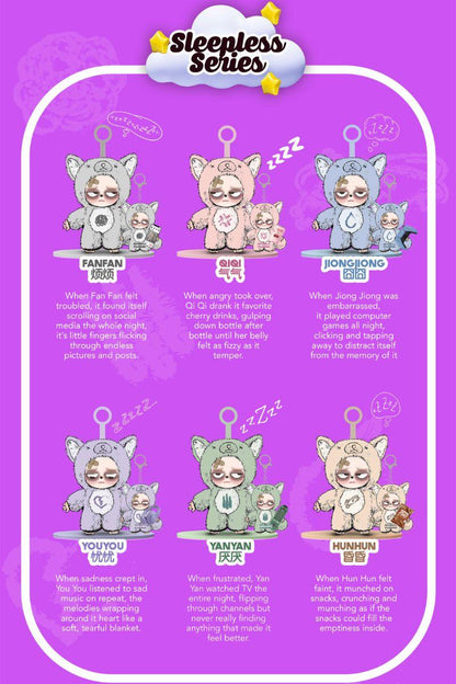 Sleepless Grumpipi Plush Mystery Box