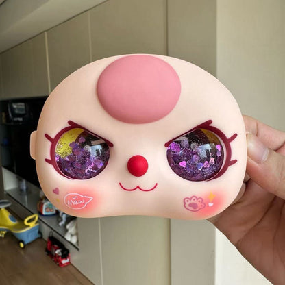 DIY baby three face and eyes 400%