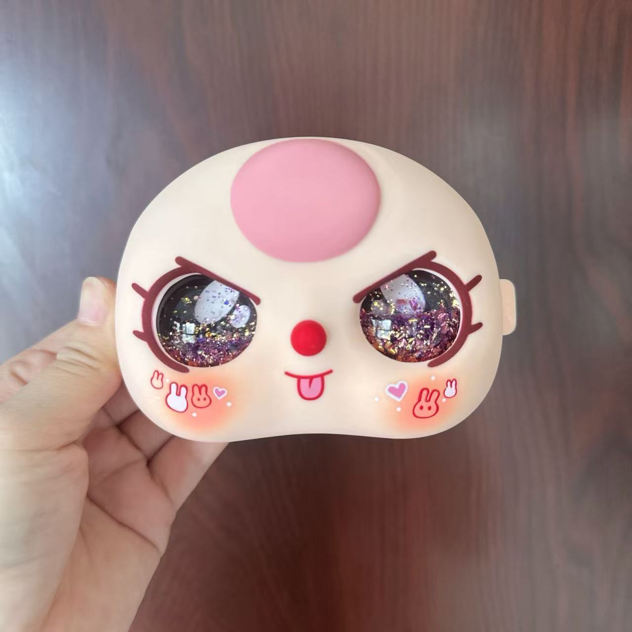 DIY baby three face and eyes 400%