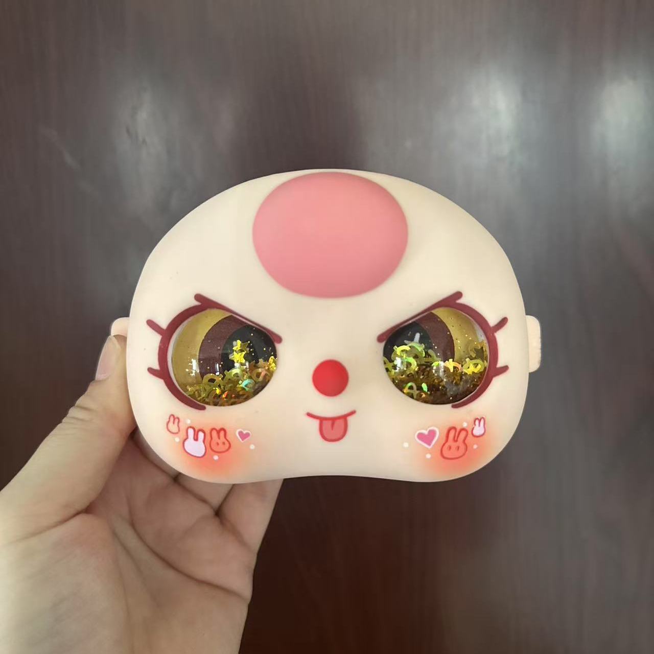 DIY baby three face and eyes 400%