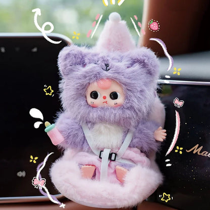 Baby Three Vehicle Mounted Baby Plush Series Blind Box
