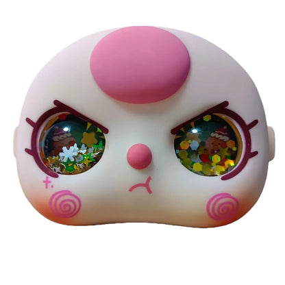 DIY baby three face and eyes 400%