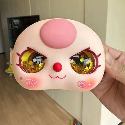 DIY baby three face and eyes 400%