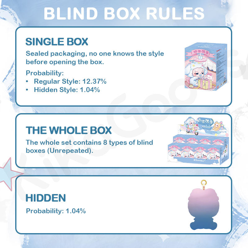 Sleepy Baby Doudou Lucky Delivery Series Plush Blind Box – KIKAGoods