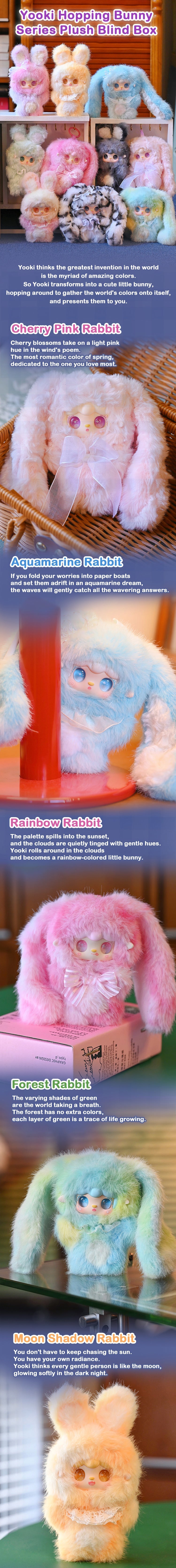 Yooki-Hopping Bunny plush series